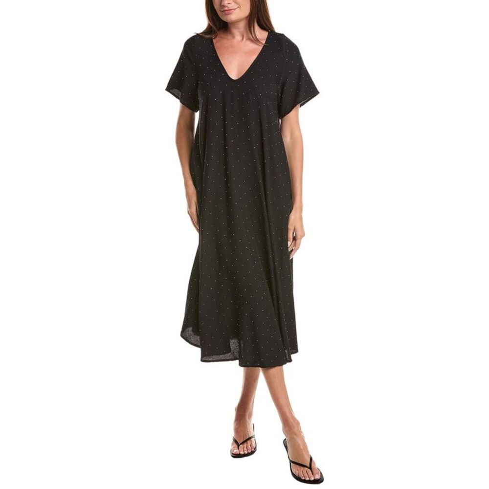 Anna Kay Womens  Loung Lea Dress, Black